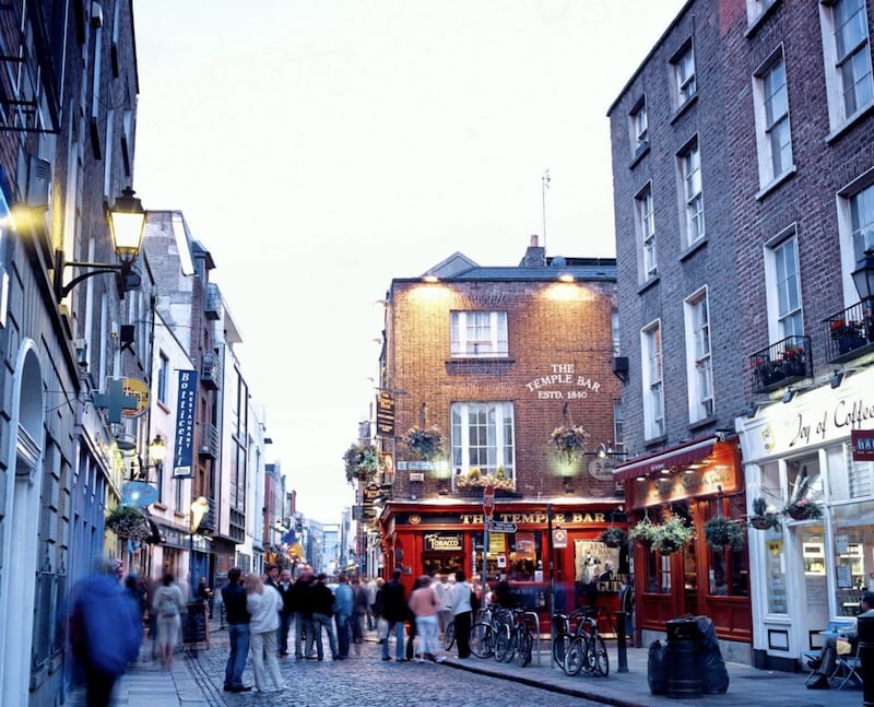 Dublin&#39;s Temple Bar area &ndash; its reputation seems to have matured beyond a mere melting pot for stags and hens 