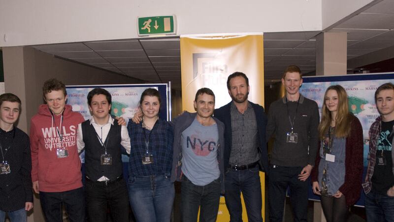 This year&#39;s Takeover Youth Panel with X+Y director Morgan Matthews and cast member Martin McCann. 