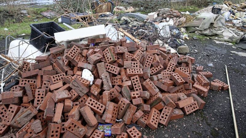 Illegal dumping has cost the Housing Executive more than &pound;500,000 over two years. Picture by Mal McCann 