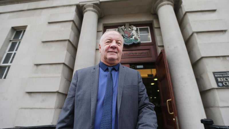 Victims campaigner Raymond McCord will hear the outcome of his legal challenge to Brexit today at the High Court in Belfast. Picture by Hugh Russell 