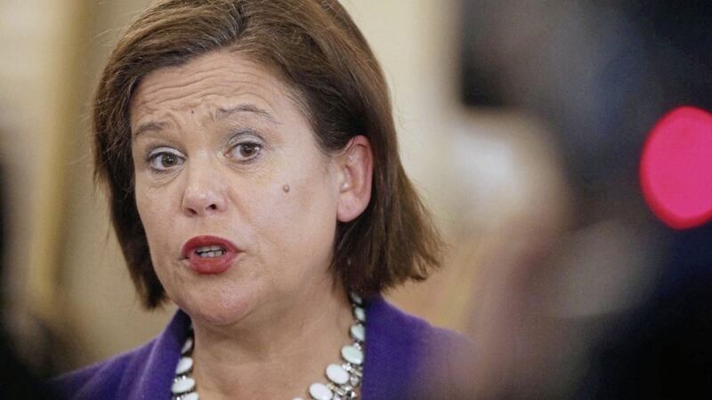 Mary Lou McDonald said she would like to meet the Orange Order. Picture by Hugh Russell 