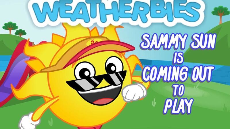 Sammy Sun Is Coming Out To Play is the first book of The Weatherbies series to be published 