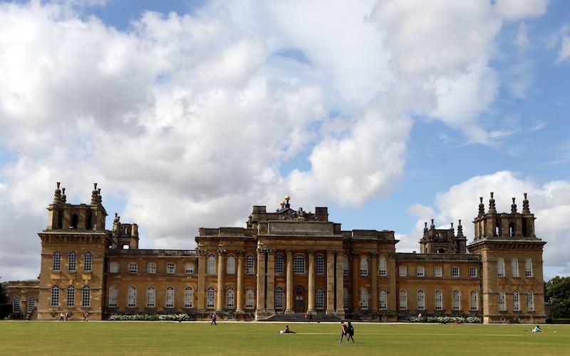 Blenheim Palace in Oxfordshire where the painting will go on display