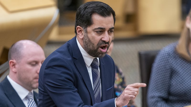Humza Yousaf faced MSPs at First Minister’s Questions on Thursday