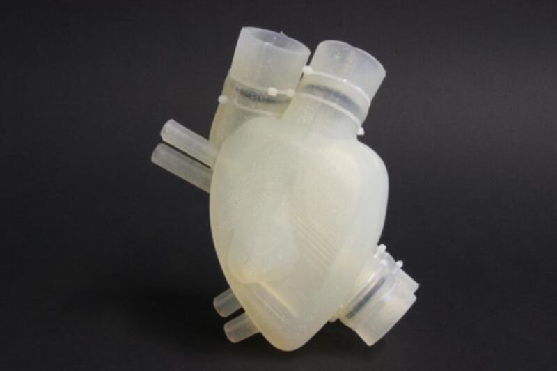 Researchers have developed an artificial, silicone heart and it’s nearly as good as the actual thing