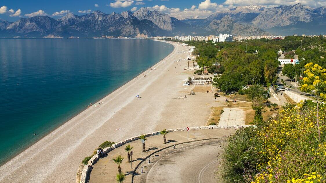 The resort city of Alanya in Turkey, where a Co Laois father and son were killed in a crash on Monday.