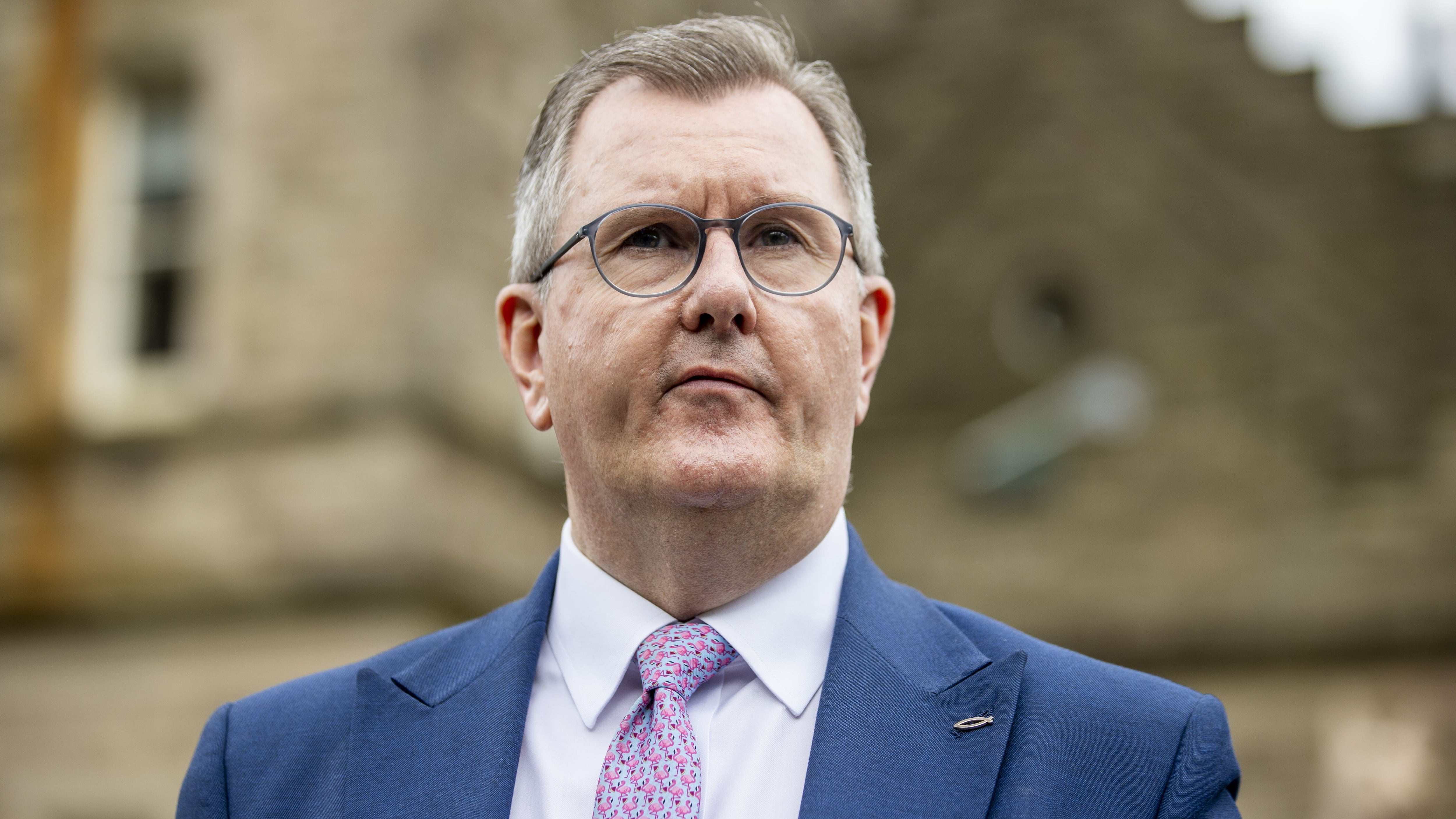 An interim leader should be appointed to steer the Police Service of Northern Ireland through a ‘crisis situation’, DUP leader Sir Jeffrey Donaldson has said (PA)