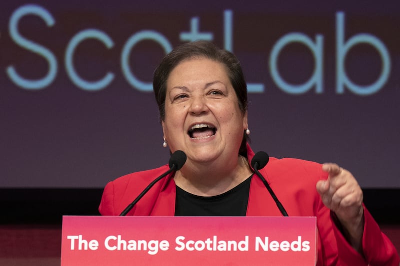 Scottish Labour deputy leader Jackie Baillie said the next election was about removing the Tories