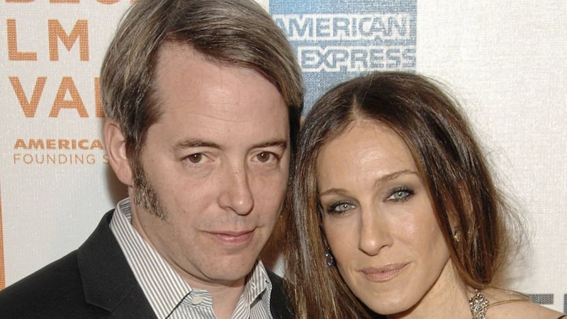 Hollywood stars Matthew Broderick and Sarah Jessica Parker are spending a second family Christmas at their holiday home in south Donegal. Picture by AP/Peter Kramer 