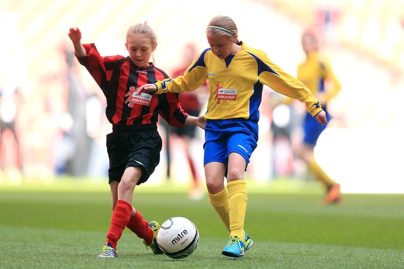 The government pledged £600million in March to ensure every girl has access to school football 