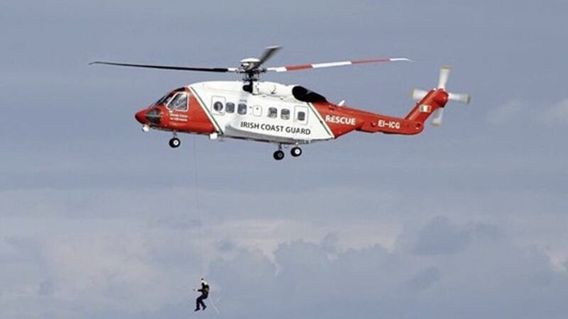 The rescue took place off the coast of Donegal. Picture by Irish Coastguard 