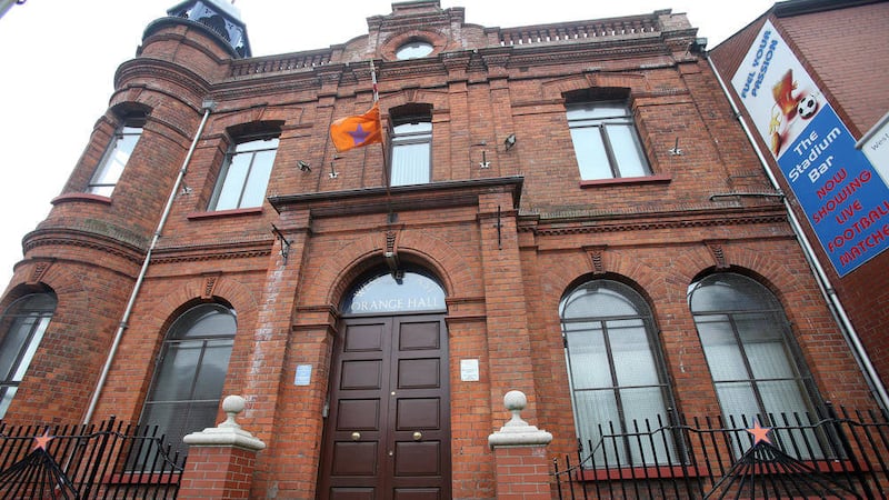 The West Belfast Orange Hall on the Shankill Road has been given listed status.  Picture by Mal McCann