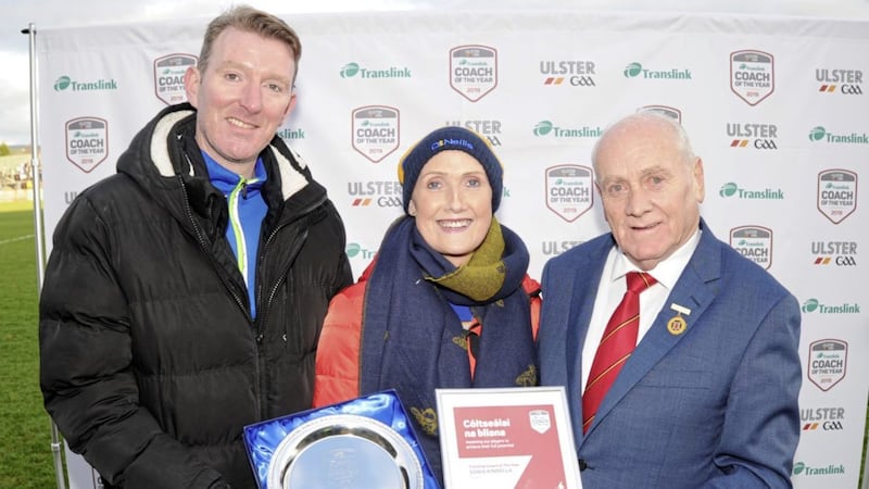 Sonia Kinsella was named Ulster GAA Coach of the Year 