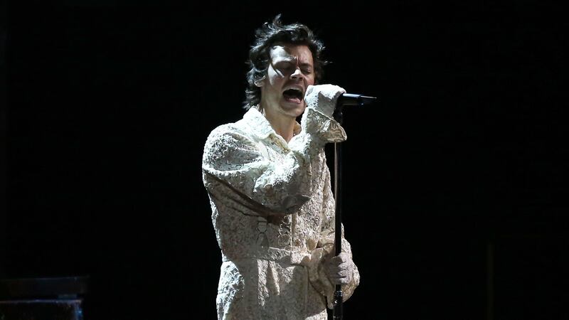 The pop star performed the dramatic ballad at the Brit Awards earlier this month.