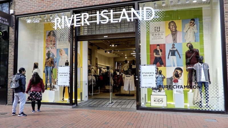 River Island has 15 stores spread across Ulster. 