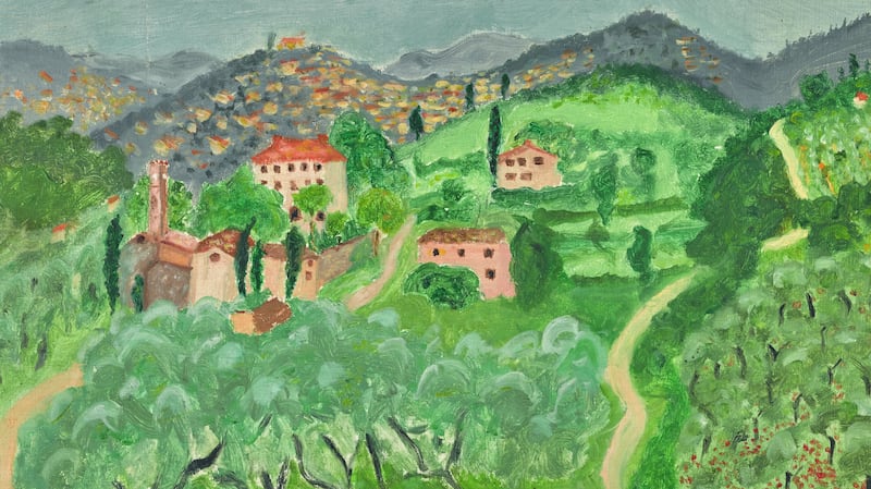 Vivien Leigh's Italian landscape (Sotheby's)