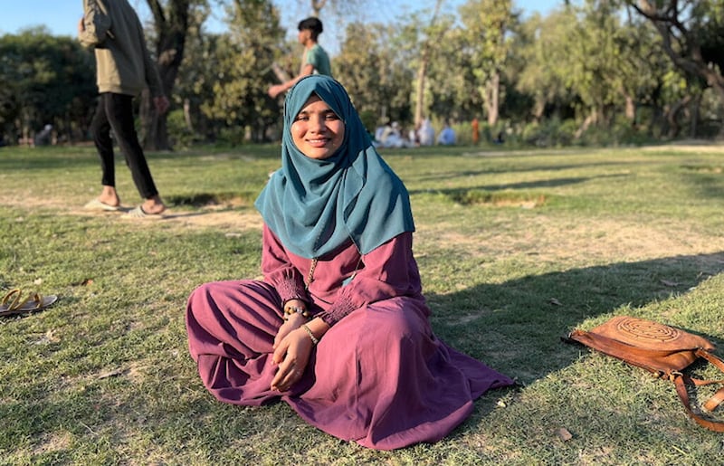 Tasminda Johar is 26 years old. She lives in New Delhi and is the first Rohingya woman to graduate from school in India. Image: courtesy of Geetanjali Krishna