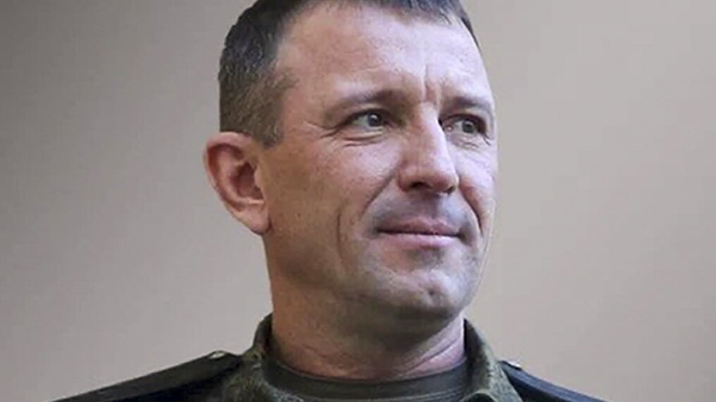 Major General Ivan Popov was the commander of the 58th Army (Russian Defence Ministry Press Service via AP)