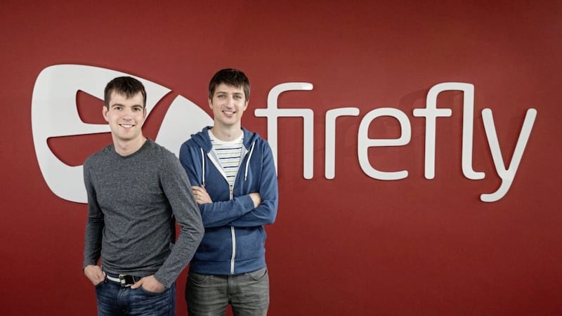 Firefly co-founders Simon Hay (left) and Joe Mathewson. 