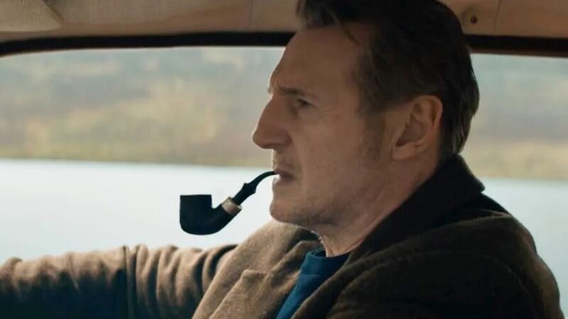 Liam Neeson in In the Land of Saints and Sinners.