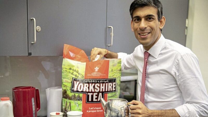 Rishi Sunak tweeted this picture with the caption &quot;Quick Budget prep break making tea for the team. Nothing like a good Yorkshire brew&quot; and Twitter turned its wrath on Yorskshire Tea 