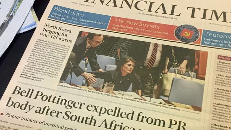 How the FT reported the Bell Pottinger incident 