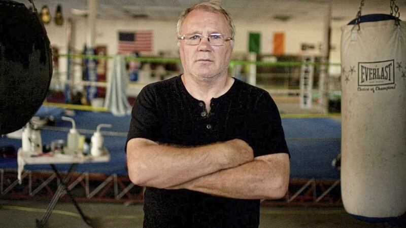 Former top boxer Se&aacute;n Mannion, who is from Ros Muc in Connemara, in Grealish Boxing Club, Boston 