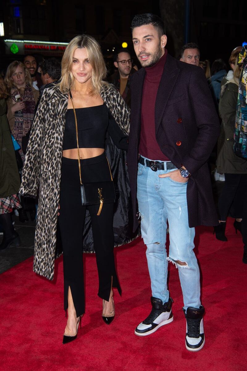 Ashley Roberts and Giovanni Perenice 