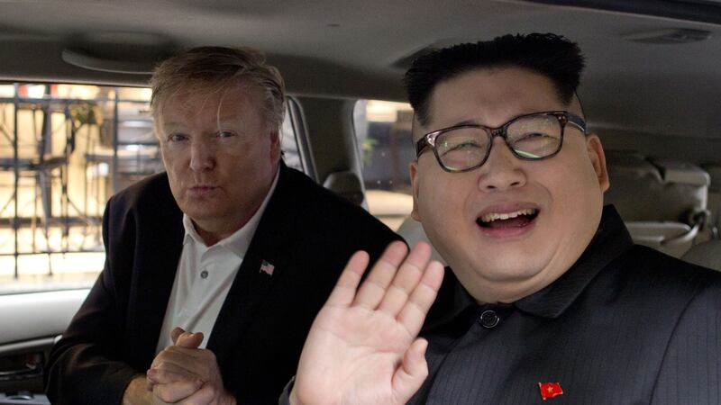 Authorities were reportedly unhappy at lookalikes holding mock meetings ahead of the real summit between the North Korea and US leaders.