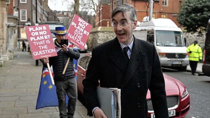 Jacob Rees-Mogg is to speak at a DUP event in Ballymena tonight. Picture by Dominic Lipinski, Press Association 
