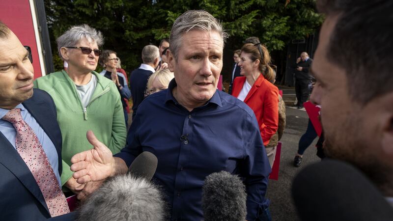 Sir Keir Starmer said the SNP are ‘on the ropes’ (Jane Barlow/PA)