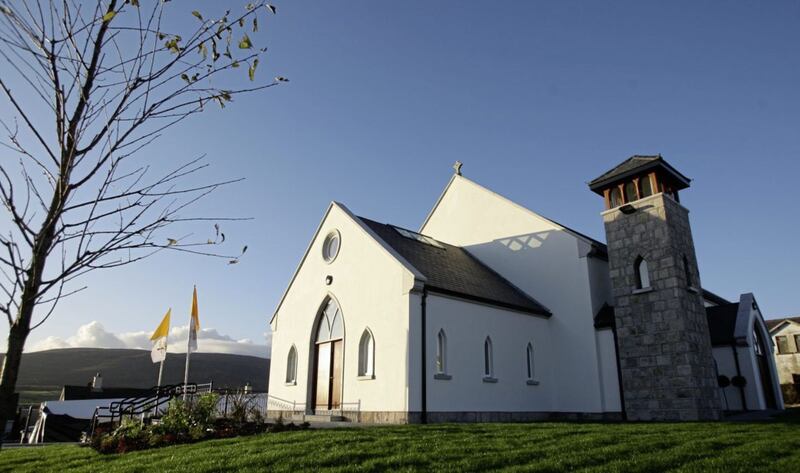 The new Holy Cross Church in Atticall, Co Down opened in 2009. Picture by Cliff Donaldson 
