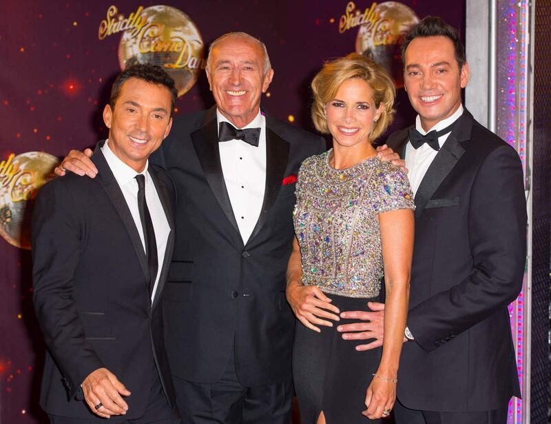 Dame Darcey Bussell joined Bruno Tonioli, Len Goodman and Craig Revel Horwood on Strictly in 2012 (Dominic Lipinski/PA).