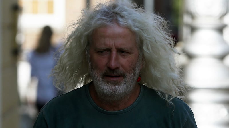 Independent TD Mick Wallace outside Leinster House in Dublin. Picture by Brian Lawless/PA Wire&nbsp;