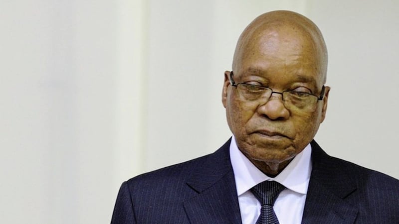 South African president Jacob Zuma 