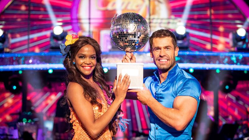 The soap star won the 2019 series with professional partner Oti Mabuse on Saturday.