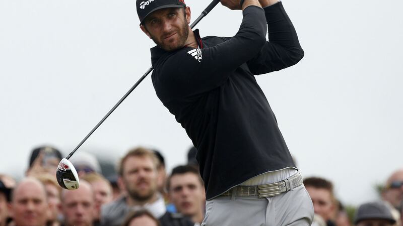 World number one Dustin Johnson's Masters participation was in doubt after injuring his back in a fall on Wednesday evening
