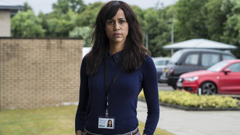 Katherine (Zawe Ashton) in Channel 4&#39;s comedy drama Not Safe For Work 
