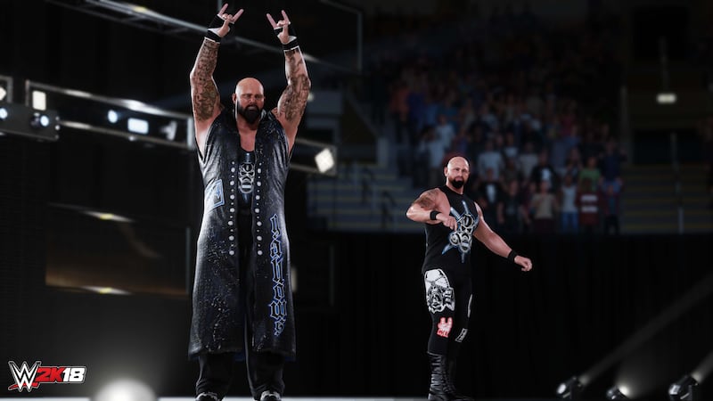 Anderson and Gallows in WWE 2K18