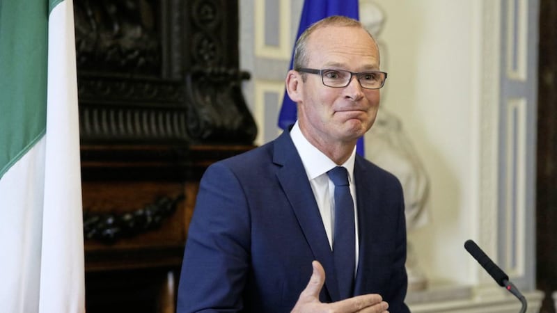 Simon Coveney said there could be no &#39;British-only direct rule&#39; 
