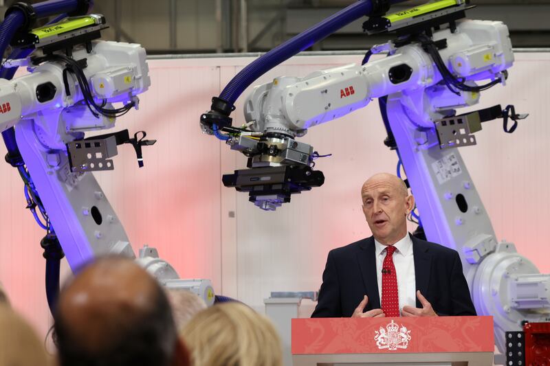 John Healey pledged to kick-start growth in Britain