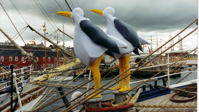 &nbsp;The Giant Seagulls who will be visiting Portaferry as part of The Peninsula Food Showcase