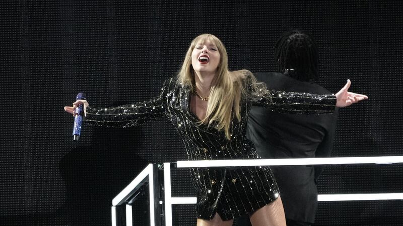 Taylor Swift is the first artist ever to sell out six performances in a row at the SoFi Stadium in Los Angeles (Chris Pizzello/AP)