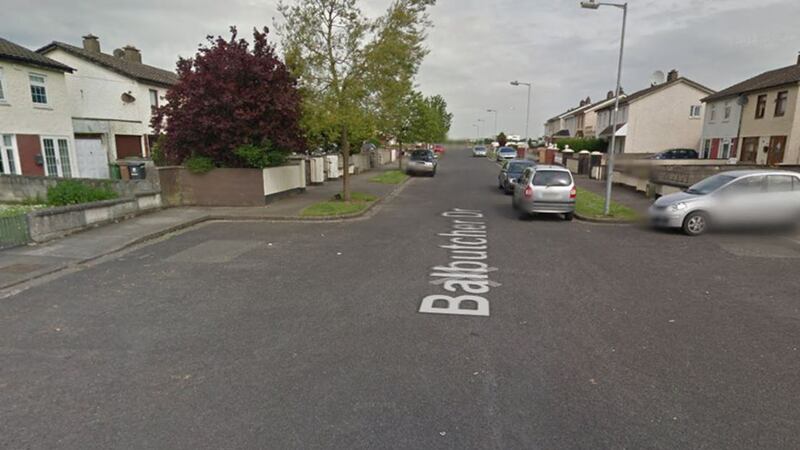 &nbsp; Balbutcher Drive in Ballymum where the man and woman were shot. Image from Google Maps