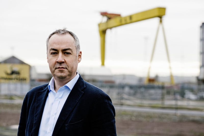 Chief executive of Belfast-based OCO Global, Gareth Hagan. 