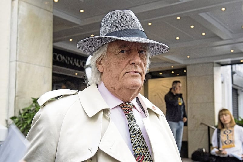 Michael Mansfield QC, after the first preliminary hearing in the Grenfell Tower public inquiry, at the Connaught Rooms in central London PICTURE : Victoria Jones/PA 
