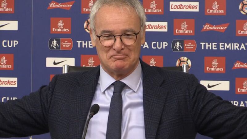We're unsure this video of Claudio Ranieri will fill Leicester fans with confidence, but he's clearly in good spirits