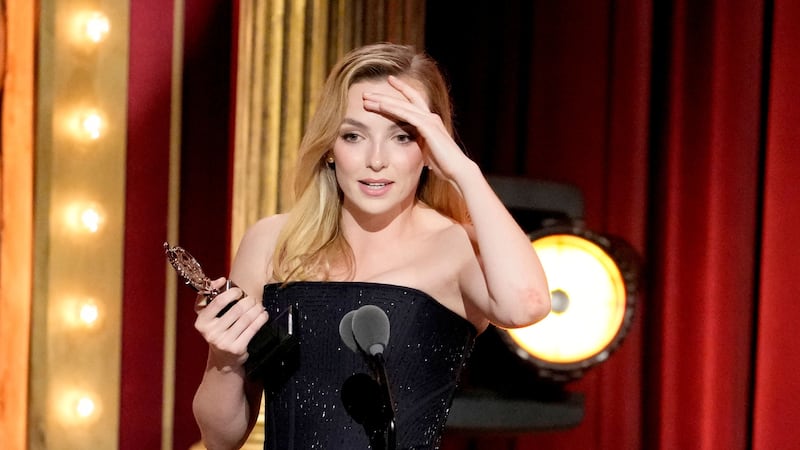 The Killing Eve star paid tribute to her character and writer Suzie Miller as she collected the prize for best leading actress in a play.