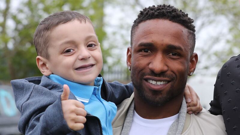 Defoe struck up a friendship with young cancer patient Bradley Lowery before his death this year, aged six.