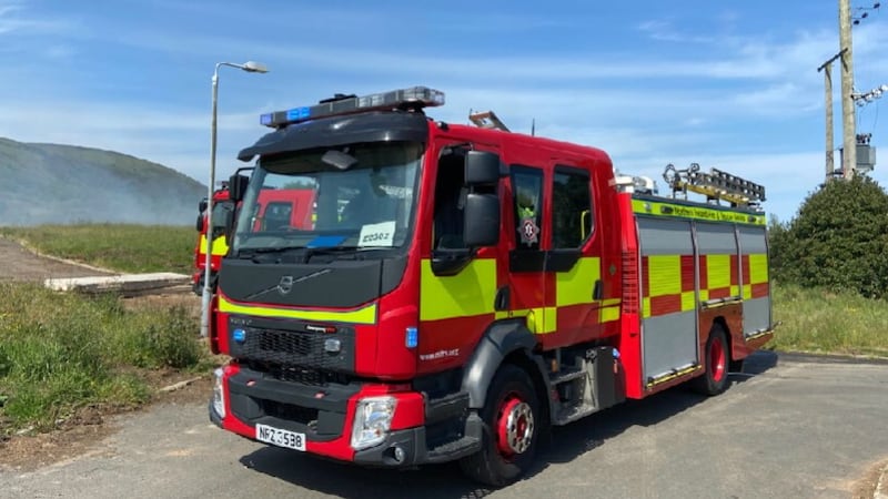 The NI Fire and Rescue Service declared a major incident on Wednesday.
